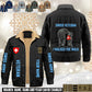 Personalized Swiss Soldier/ Veteran With Name And Rank Cargo Fleece Jacket - 17593632