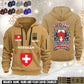 Personalized Swiss Soldier/ Veteran With Name, Year And Rank Zip Hoodie Multicolor - 17642880