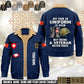Personalized Swiss Soldier/ Veteran With Name And Rank Cargo Fleece Jacket - 17645472