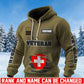 Personalized Swiss Soldier/ Veteran With Rank And Name 3D Waffle Hoodie - 17694720