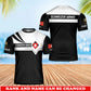 Personalized Swiss Soldier/Veteran Camo with Rank and Name T-Shirt All Over Printed - 17748288