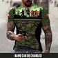 Personalized Swiss Soldier/Veteran Camo with Name T-Shirt All Over Printed - 17664480