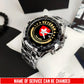 Personalized Name Swiss Soldier/Veterans Men Quartz Wristwatch - 17683488