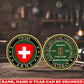 Personalized Swiss Veteran/ Soldier With Rank,  Name And Year Challenge Coin - 17744832