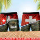 Personalized Swiss Soldier/Veteran Camo with Rank, Name & Year Short All Over Printed - 17740512