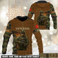 Personalized Swiss Soldier/Veteran with Name and Rank Hoodie All Over Printed - 17527968