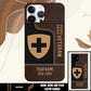 Personalized Swiss Soldier/Veterans With Rank, Year And Name Phone Case Printed - 17394048