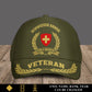 Personalized Rank, Year And Name Swiss Soldier/Veterans Camo Baseball Cap - 17537472