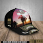 Personalized Rank And Name Swiss Soldier/Veterans Camo Baseball Cap - 17680032