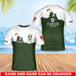 Personalized Swiss Soldier/Veteran Camo with Rank and Name T-Shirt All Over Printed - 17746560
