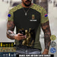 Personalized Australia Soldier/Veteran Camo with Name & Rank T-Shirt All Over Printed - 17669664