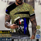 Personalized Australia Soldier/Veteran Camo with Name & Rank T-Shirt All Over Printed - 17670528