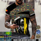 Personalized Belgium Soldier/Veteran Camo with Name & Rank T-Shirt All Over Printed - 17670528