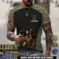 Personalized Norway Soldier/Veteran Camo with Name & Rank T-Shirt All Over Printed - 17669664