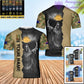 Personalized Australian Soldier/ Veteran Camo With Name And Rank T-Shirt 3D Printed  - 17062272