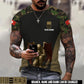 Personalized Swiss Soldier/Veteran Camo with Name & Rank T-Shirt All Over Printed - 17669664