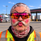 Trucker funny face balaclava - Style 7