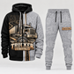trucker full-zip hoodie and matching joggers - lightgray catalog view