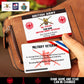 Personalized UK Soldier/ Veteran With Rank, Name And Year Aluminum Wallet Card - 17471808