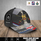 Personalized Name & Rank UK Soldier/Veterans Baseball Cap - 1760054403
