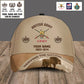 Personalized Name, Year & Rank UK Soldier/Veterans Baseball Cap - 1759795206