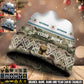 Personalized UK Soldier/Veteran Camo with Rank And Name Beanie Hat - 17590176
