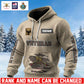 Personalized UK Soldier/ Veteran With Rank And Name 3D Waffle Hoodie - 17694720