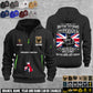 Personalized UK Soldier/ Veteran With Name, Year And Rank Zip Hoodie Multicolor - 17667936