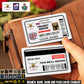 Personalized UK Soldier/ Veteran With Rank, Name And Year Aluminum Wallet Card - 17470944