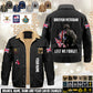 Personalized UK Soldier/ Veteran With Name And Rank Cargo Fleece Jacket - 17635968