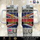 Personalized UK Veteran/ Soldier With Rank, Year And Name Camo Tumbler - 17652384