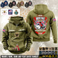 Personalized UK Soldier/Veteran Vintage Hoodie All Over Printed - 1760400003