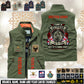 Personalized UK Solider/ Veteran With Name & Rank Sleeveless Jacket Multicolor - 17595360