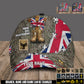 Personalized Rank And Name UK Soldier/Veterans Baseball Cap - 17684352