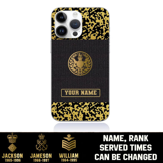 Personalized UK Soldier/Veterans With Rank And Name Phone Case Printed - 16947360