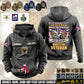 Personalized UK Soldier/Veteran Vintage Hoodie All Over Printed - 1760400002