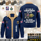 Personalized UK Soldier/ Veteran With Name And Rank Cargo Fleece Jacket - 17645472