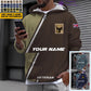 Personalized UK with Name and Rank Soldier/Veteran Hoodie All Over Printed - 17161632