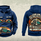 Personalized SUPER 1700-3i Asphalt Paver Operator Vintage Hoodie in dark-blue, front and back artwork with YOUR NAME and SINCE 2000 sample text.