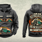 Personalized SUPER 1700-3i Asphalt Paver Operator Vintage Hoodie in dark-gray, front and back artwork with YOUR NAME and SINCE 2000 sample text.