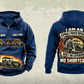 Personalized SUPER 2000-3i Asphalt Paver Operator Vintage Hoodie in dark-blue, front and back artwork with YOUR NAME and SINCE 2000 sample text.
