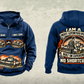 Personalized SP 94i Concrete Slipform Paver Operator Vintage Hoodie in dark-blue, front and back artwork with YOUR NAME and SINCE 2000 sample text.