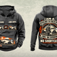 Personalized WR 250i Road Reclaimer Operator Vintage Hoodie in dark-gray, front and back artwork with YOUR NAME and SINCE 2000 sample text.