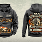 Personalized SB-3000 Material Transfer Vehicle Operator Vintage Hoodie in dark-gray, front and back artwork with YOUR NAME and SINCE 2000 sample text.