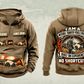 Personalized SB-3000 Material Transfer Vehicle Operator Vintage Hoodie in kaki, front and back artwork with YOUR NAME and SINCE 2000 sample text.