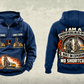 Personalized Liebherr LB 28 Foundation Drilling Rig Vintage Hoodie in dark-blue, front and back artwork with YOUR NAME and SINCE 2000 sample text.