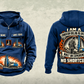 Personalized Soilmec SR-30 Eagle Foundation Drilling Rig Vintage Hoodie in dark-blue, front and back artwork with YOUR NAME and SINCE 2000 sample text.