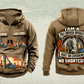 Personalized Junttan PMx25 Pile Driver Vintage Hoodie in kaki, front and back artwork with YOUR NAME and SINCE 2000 sample text.