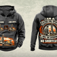 Personalized Pit Viper 271 Blasthole Drill Operator Vintage Hoodie in dark-gray, front and back artwork with YOUR NAME and SINCE 2000 sample text.