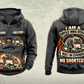 Personalized 2200 SM Surface Miner Vintage Hoodie in dark-gray, front and back artwork with YOUR NAME and SINCE 2000 sample text.